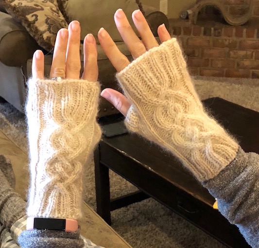 Vancouver Fog Fingerless Gloves Pattern