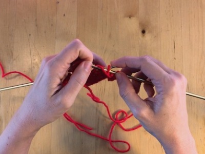 How to Make a Purl Stitch